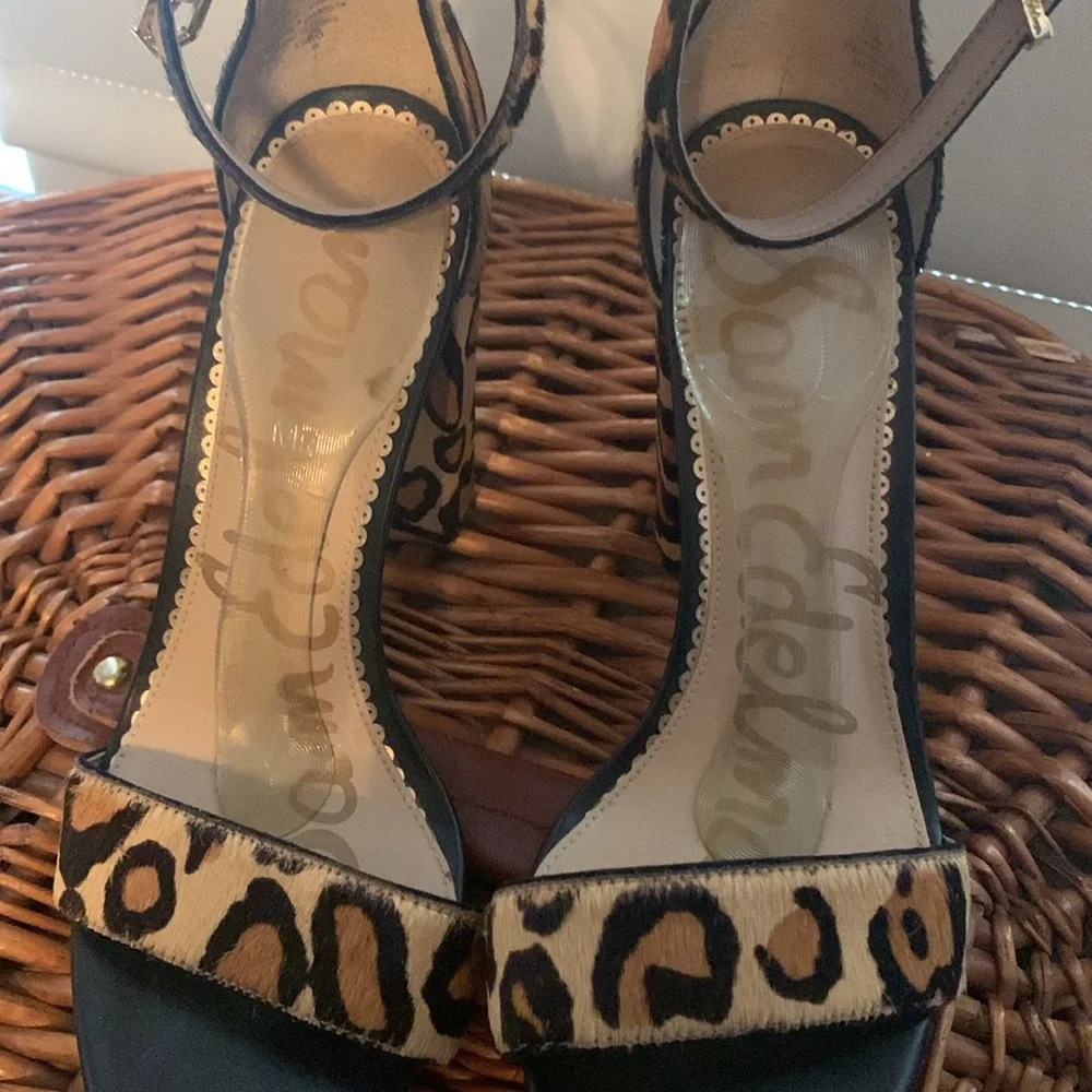 Sam Edelman Leopard Heels - Picture 6 of 6